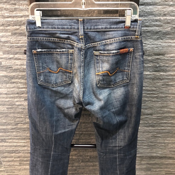 7 For All Mankind Flare Jeans - Picture 2 of 10